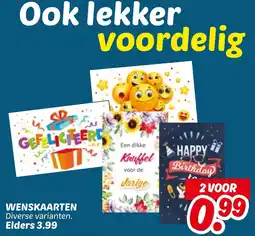 Dekamarkt Wenskaarten aanbieding