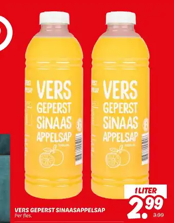 Dekamarkt Vers geperst sinaasappelsap aanbieding