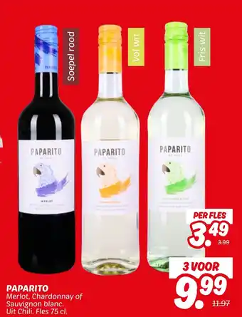 Dekamarkt Paparito aanbieding