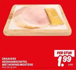Dekamarkt Dekavers beenhamschotel met honing mosterd aanbieding