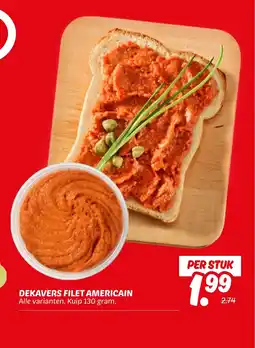 Dekamarkt Dekavers filet americain aanbieding
