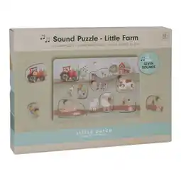 Intertoys Little Dutch Little Farm geluidenpuzzel aanbieding