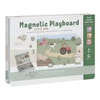 Intertoys Little Dutch Little Farm magnetisch speelbord aanbieding