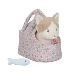 Intertoys Little Dutch knuffelkat Marley in tas aanbieding