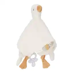 Intertoys Little Dutch Newborn Naturals knuffeldoekje Little Goose aanbieding