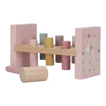 Intertoys Little Dutch Fairy Garden houten hamerbank aanbieding
