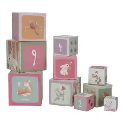 Intertoys Little Dutch Fairy Garden kartonnen stapeltoren aanbieding
