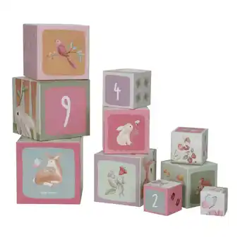 Intertoys Little Dutch Fairy Garden kartonnen stapeltoren aanbieding