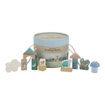 Intertoys Little Dutch Forest Friends houten bouwblokken aanbieding