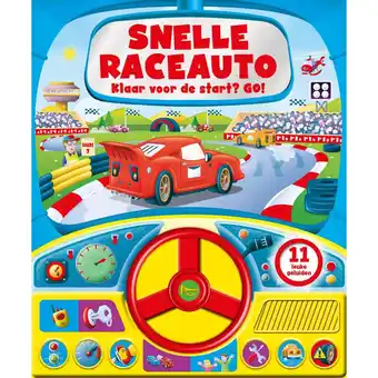 Intertoys Snelle raceauto geluidenboek aanbieding