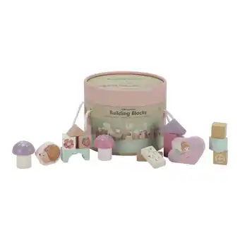 Intertoys Little Dutch Fairy Garden houten bouwblokken aanbieding