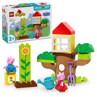 Intertoys LEGO DUPLO Peppa Pig tuin en boomhut 10431 aanbieding