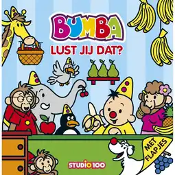 Intertoys Bumba kartonboek Lust jij dat? - met flapjes aanbieding