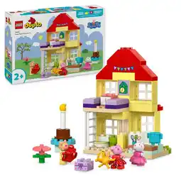Intertoys LEGO DUPLO Peppa Pig verjaardagshuis 10433 aanbieding