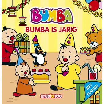 Intertoys Bumba kartonboek Bumba is jarig - met flapjes aanbieding