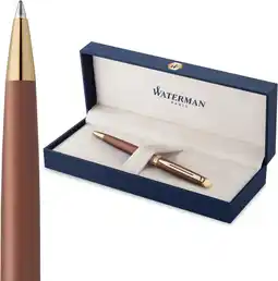 Amazon Waterman Hémisphère balpen | De subtiele versie | Koperrood | medium punt | met Geschenkdoos aanbieding