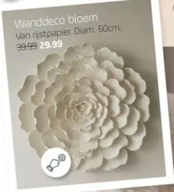 Coppelmans Wanddeco bloem aanbieding