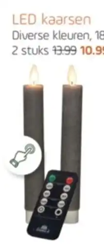 Coppelmans LED kaarsen aanbieding
