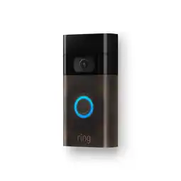 Expert Ring Battery Video Doorbell Brons aanbieding