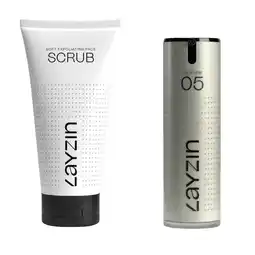 Douglas LAYZIN Zachte Lichaam en Gezichtsscrub & Serum voor Rode Gevoelige Huid aanbieding