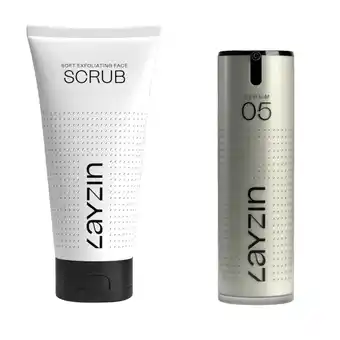 Douglas LAYZIN Zachte Lichaam en Gezichtsscrub & Serum voor Rode Gevoelige Huid aanbieding