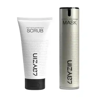 Douglas LAYZIN Zachte Exfoliërende Lichaam en Gezichtsscrub & Youthful Appearance Masker aanbieding