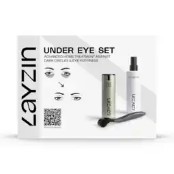 Douglas LAYZIN Under Eye Dermaroller SET tegen wallen en rimpels rond de ogen aanbieding