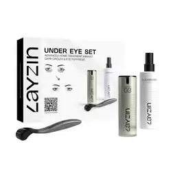 Douglas LAYZIN Under Eye Dermaroller SET tegen wallen en rimpels rond de ogen aanbieding