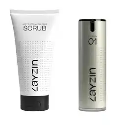Douglas LAYZIN Zachte Exfoliërende Lichaam en Gezichtsscrub & Intens Hydratatie Serum aanbieding