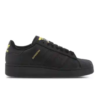 Foot Locker Adidas Superstar Sneakers Heren - Zwart - Maat 40 - Leer aanbieding
