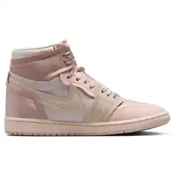 Foot Locker Jordan Aj1 Mid Sneakers Dames - Roze - Maat 36.5 - Leer aanbieding