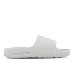 Foot Locker Adidas adilette Slippers en Sandalen Heren - Grijs - Maat 45 1/3 - Synthetisch aanbieding