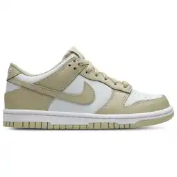 Foot Locker Nike Dunk Kindersneakers - Beige - Maat 37.5 - Leer aanbieding