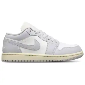 Foot Locker Jordan Aj1 Low Sneakers Dames - Wit - Maat 36.5 - Leer aanbieding