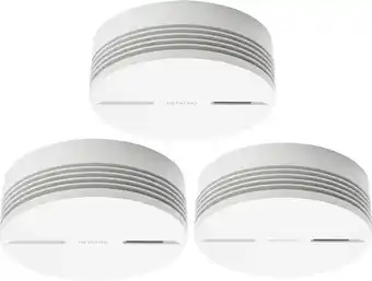 Coolblue Netatmo Slimme Rookmelder (10 jaar) 3-Pack aanbieding