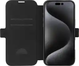 Coolblue BlueBuilt Apple iPhone 16 Pro Max Book Case Leer Zwart aanbieding