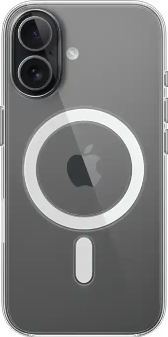 Coolblue Apple iPhone 17 Back Cover met MagSafe Transparant aanbieding