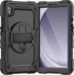 Coolblue Just in Case Samsung Galaxy Tab A9 Full Body Case Zwart aanbieding