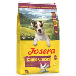 Zooplus 10kg Josera Mini Adult Zalm & Kip Droogvoer voor honden aanbieding