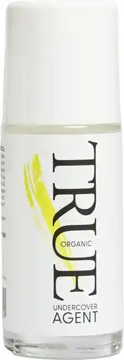 De Online Drogist True Organic of Sweden Deodorant Undercover Agent - Lemongrass aanbieding