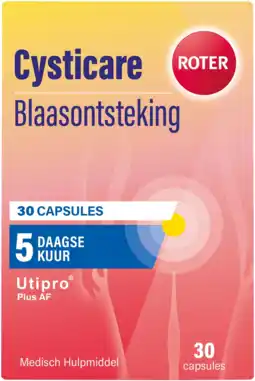 De Online Drogist Roter Cysticare Capsules aanbieding
