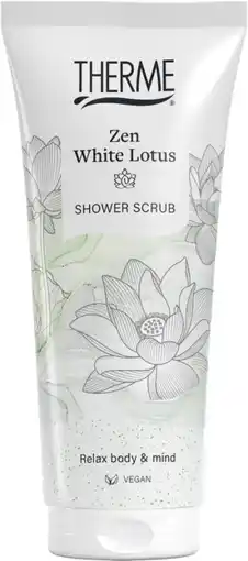 De Online Drogist Therme Zen White Lotus Shower Scrub aanbieding