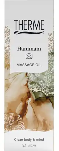 De Online Drogist Therme Hammam Massage Oil - met Bergamot aanbieding