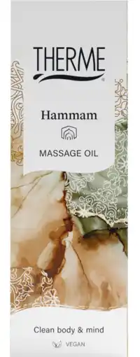 De Online Drogist Therme Hammam Massage Oil - met Bergamot aanbieding