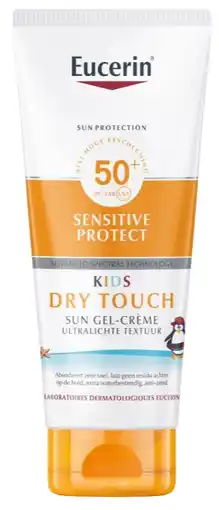 De Online Drogist Eucerin Sun Sensitive Protect Dry Touch Kids Gel-Creme SPF50+ aanbieding
