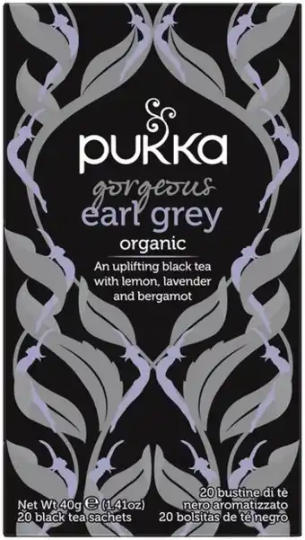 De Online Drogist Pukka Thee Gorgeous Earl Grey aanbieding