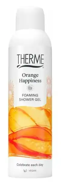 De Online Drogist Therme Orange Happiness Foaming Shower Gel aanbieding