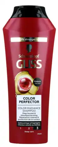 De Online Drogist Schwarzkopf Gliss Kur Color Perfector Repair & Protect Shampoo aanbieding