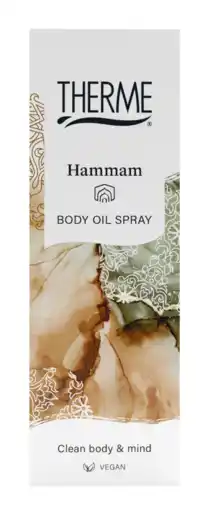 De Online Drogist Therme Hammam Body Oil Spray aanbieding
