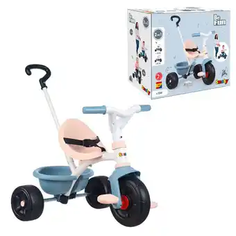 Intertoys Smoby Be Fun driewieler - zachtblauw aanbieding